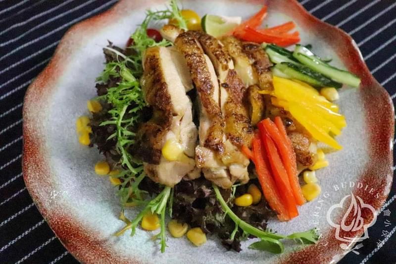 韓式柚子蜜燒雞粟米沙律（5磅）