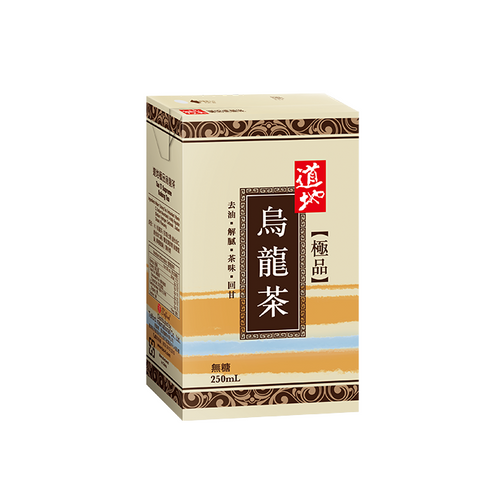 包裝 道地烏龍茶250ml