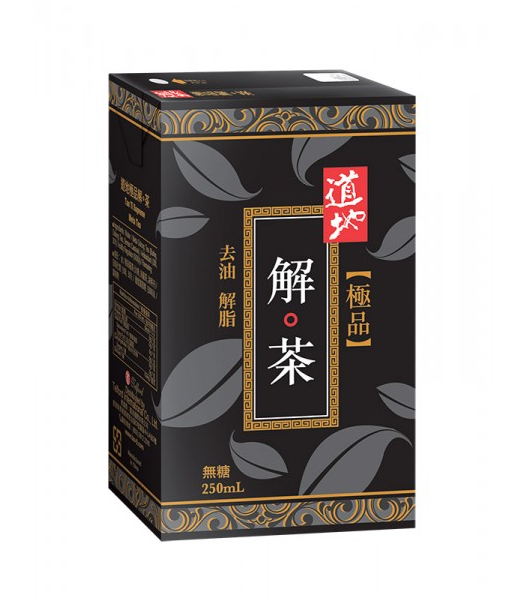 包裝 道地解茶250ml