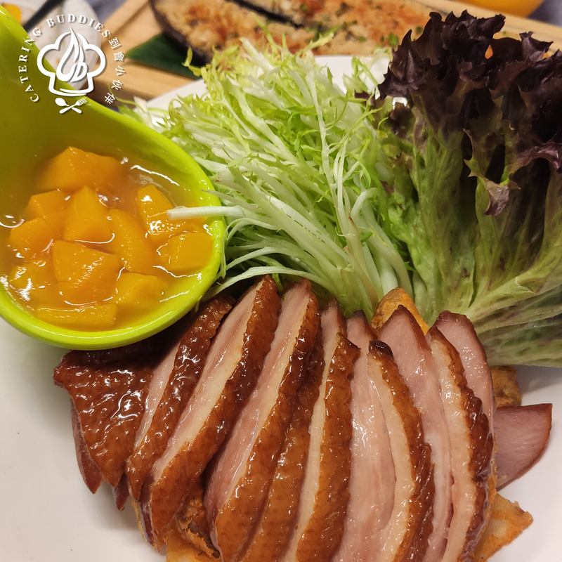 法式蜜桃煙鴨胸拼薯角（50件）