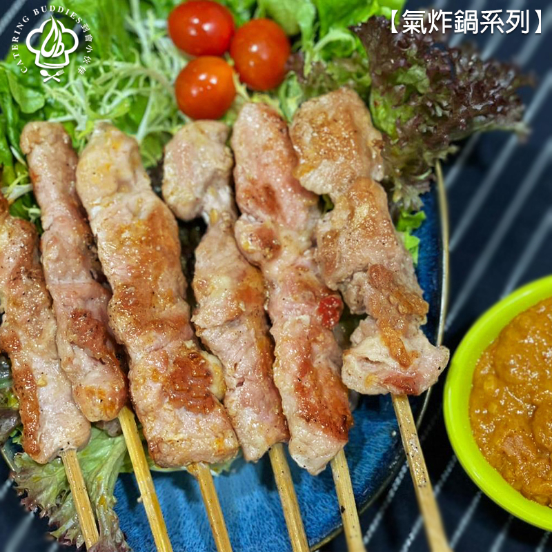 泰式沙嗲豬肉串 (6串)
