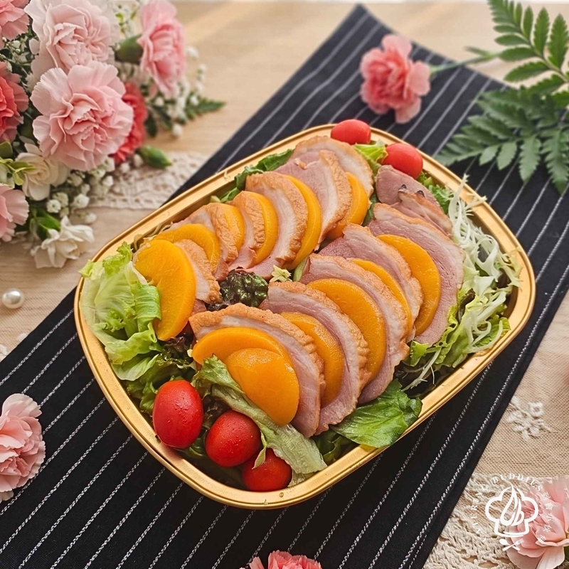 蜜桃煙鴨胸田園沙律(2磅裝)